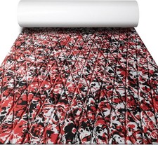EVA Foam Boat Flooring 94 x47 Diamond Camo Red Self Adhesive Decking FOCEAN Mats