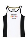 NWT Justice Girls Pac-Man Ribbed Racerback Tank Top Size L (12/14) Built-In Bra — photo 1