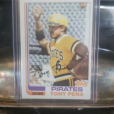 Topps 1982 Topps Tony Pena #138 Pittsburgh Pirates Baseball Card