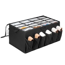 STORAGEIDEAS Shoe Organizer for Closet, Storage 1 Pack Large, Black