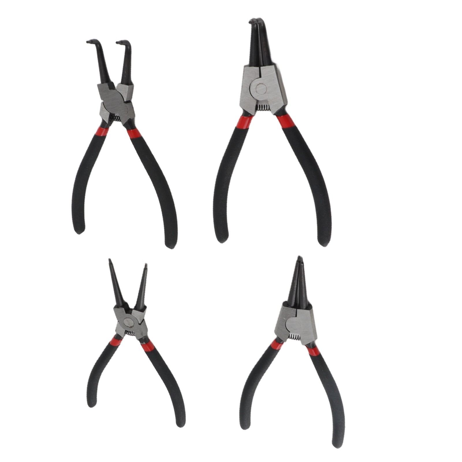 4Pcs Snap Ring Pliers Circlip Pliers Carbon Steel Hand Tools For Repair
