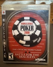 World Series of Poker 2008 Battle for the Bracelets PlayStation 3 - Complete