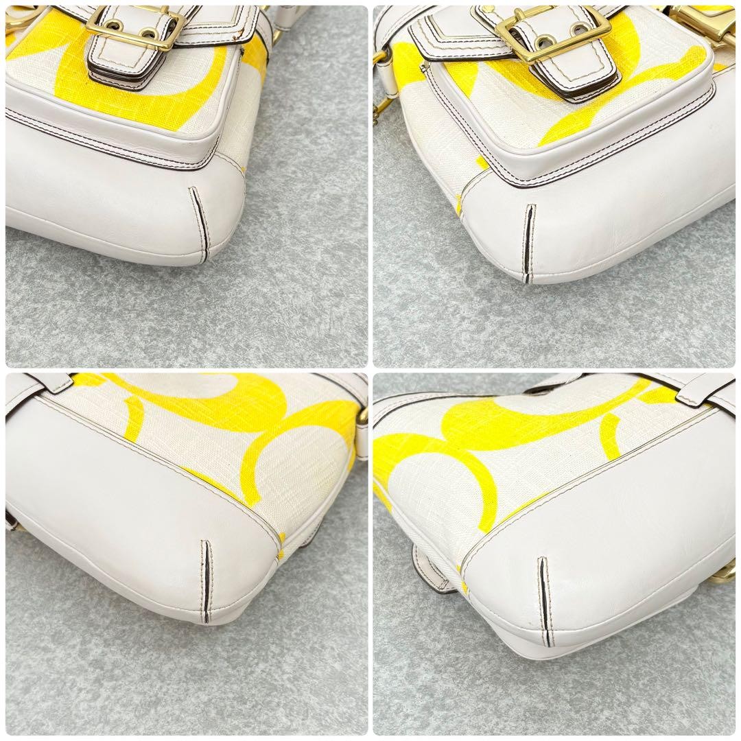 Coach Legacy 65th コーチ ワンショルダー バッグ ゴールド Rare Coach Legacy 65th Anniversary Signature Shoulder Bag