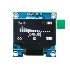 0.96" SSD1306 I2C IIC SPI Serial 128X64 OLED LCD Display 4 Pin Font Color White
