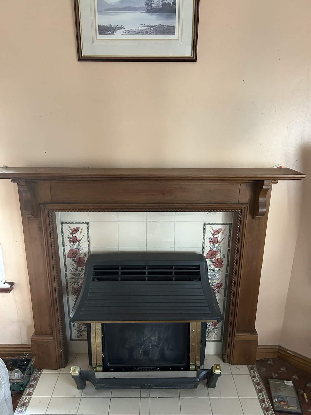 Wood Fire Surround