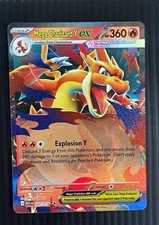 Mega Charizard Y ex 022/217 Doppia Rara - Carta Pokemon Eroi Ascesi NM