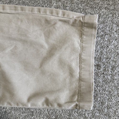 Polo Ralph Lauren Chinos Mens W33 L31 Beige Chinos Classic Fit Cotton Zip Fly - Picture 8 of 17