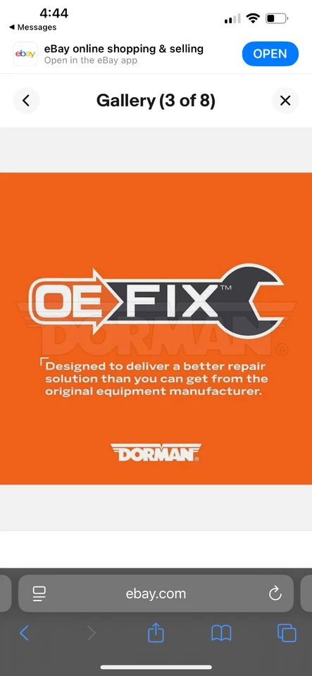 Dorman 902-004 Radiator Hose Inlet Extension fits Ford and Mazda models - Image 2 of 2