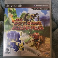 3D Dot Game Heroes (PS3, PlayStation 3) CIB Complete Excellent Condition 