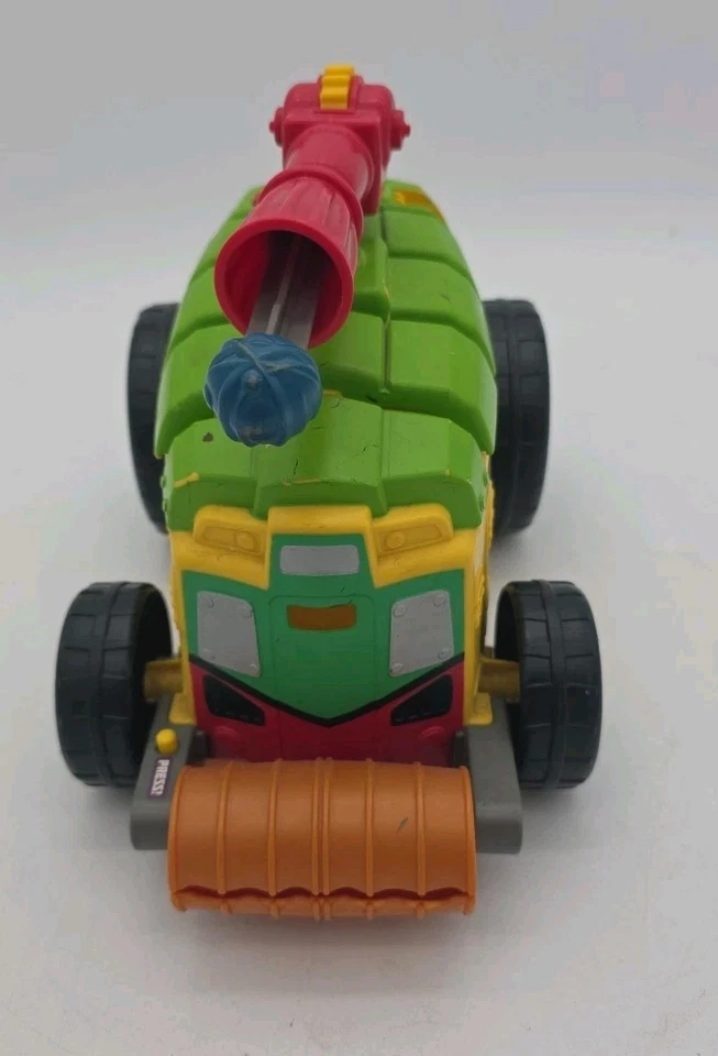 Viacom Teenage Ninja Turtles TMNT half shell heroes Shellraiser vehicle Working - Image 2 of 4