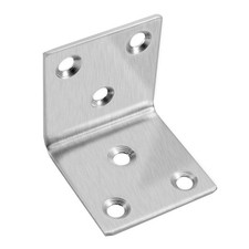 Corner corner reinforcement fixing bracket shape L 41mmx41mmx40mm stainless steel 1pc