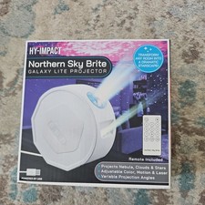 Hy-Impact Northern Sky Brite Galaxy Projector Nebula, Stars, Clouds Remote 03997
