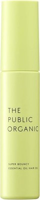 The Public Organic Super Bouncy Essential Oil Haaröl, 60 ml, Zitrus-Blumenduft