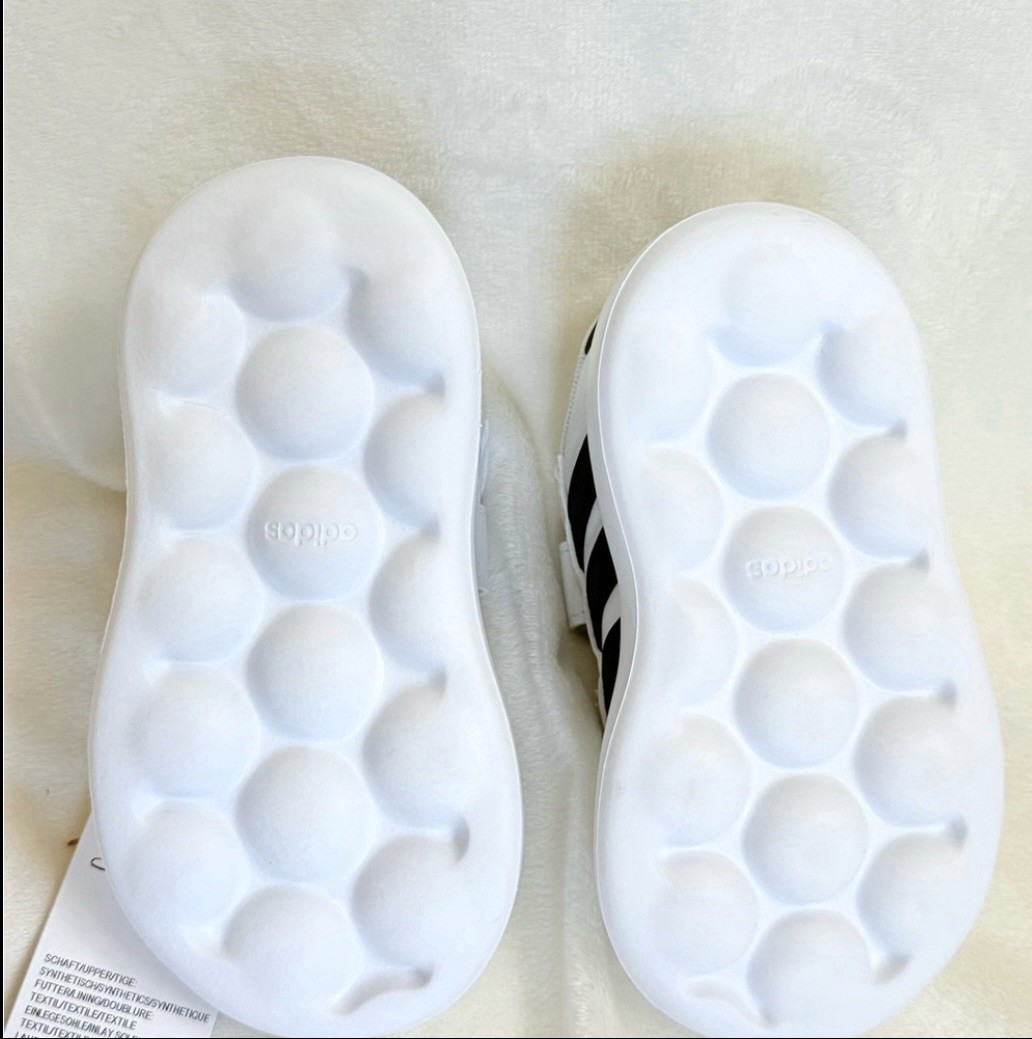 adidas Grand Court 2.0 CF I White/Black Toddler's Sneakers-Asst Size 7K. thumbnail 5