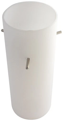 Access Lighting 23130 Cylinder 4" W x 10" L Lighting Shade - White - Picture 2 of 9