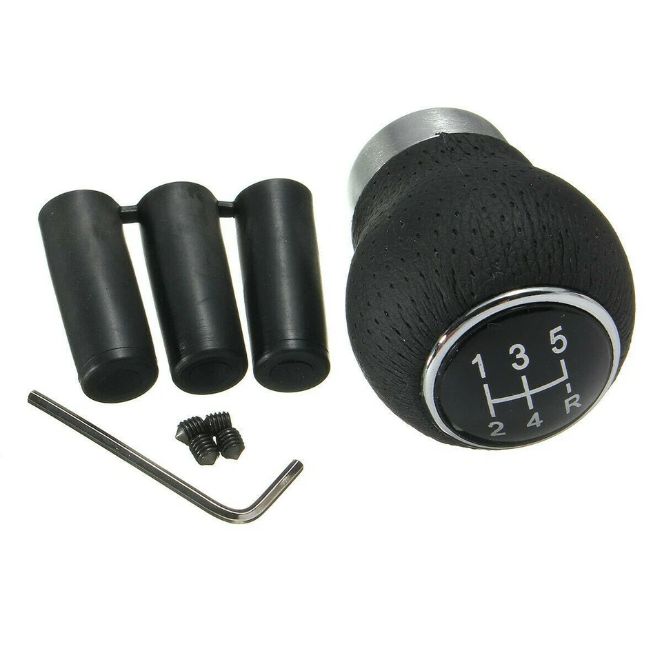 Manual Shift Knob Gear Stick Aluminum Shifter Lever 5-Speed for Car Truck SUV - Image 3 of 4