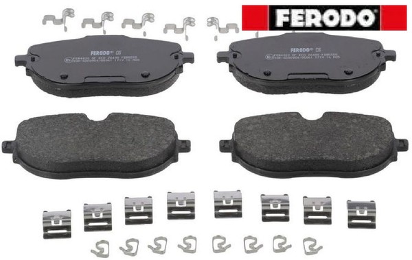 Ferodo FDB5555 Bremsbelagsatz FüR Scheibenbremse Bremsbelagsatz-image