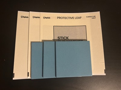 3x Displate Magnet Wandmontagesets (3x Magnet und Schutzblatt)