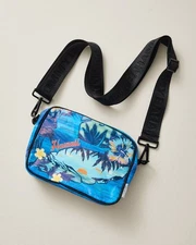 Aloha Collection Tommy Bahama Crossbody Purse Hawaiian Ocean Women's