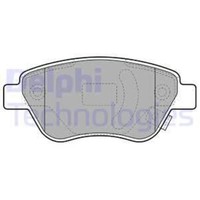 Delphi BremsbeläGe Bremsbelegsatz Vorne FüR Opel Corsa D Adam Fiat Doblo Cargo