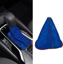 Waterproof Canvas Fabric Shift Boot Cover Universal Manual Or Aut Color Blue