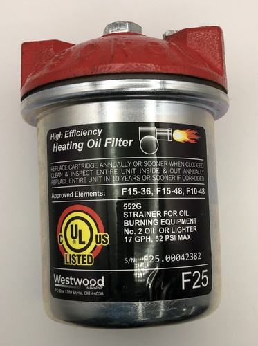 F25 Filter Classic Felt Comp Cannister