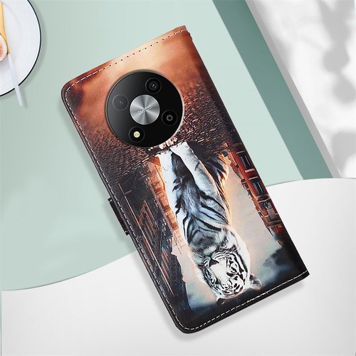 Phone Cover for ZTE Blade A76 A56 A36 A35E Painting Leather Flip Wallet Stand - Picture 8 of 28