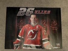 Patrik Elias Signed Poster No COA
