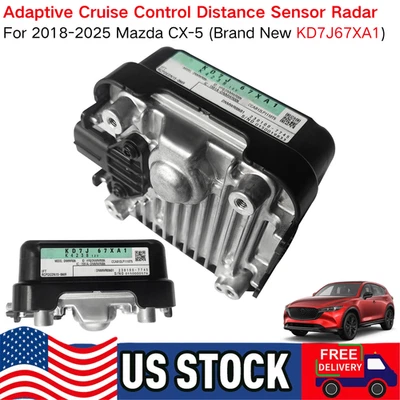 For 2018-2025 Mazda CX-5 Adaptive Cruise Control Distance Sensor Radar KD7J67XA1 - Image 1 of 4