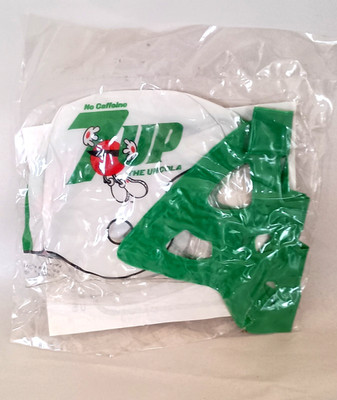 7 UP The Spot Promo Football Helmet Hanging POS Display 1980s New NOS Sealed