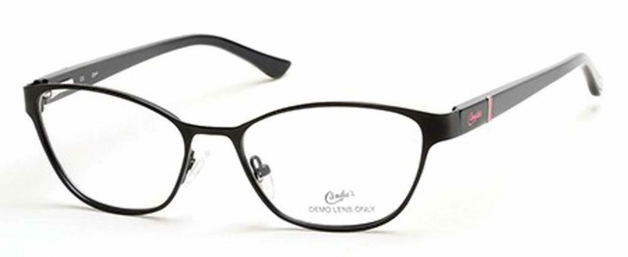 Candies Matte Black Blue Light Blocking Glasses CA0119-001 53mm