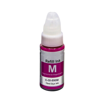GI-590 Magenta kompatible Tintenflasche Nicht-OEM Ersatz für GI590 1605C001