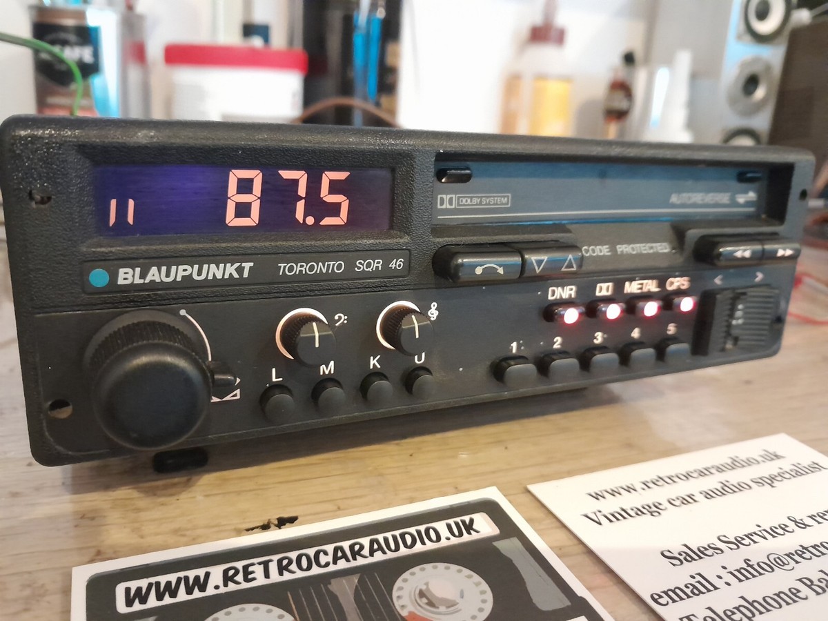 FACTORY PORSCHE Blaupunkt Toronto SQR46 FOR 911 930 TURBO 928 944