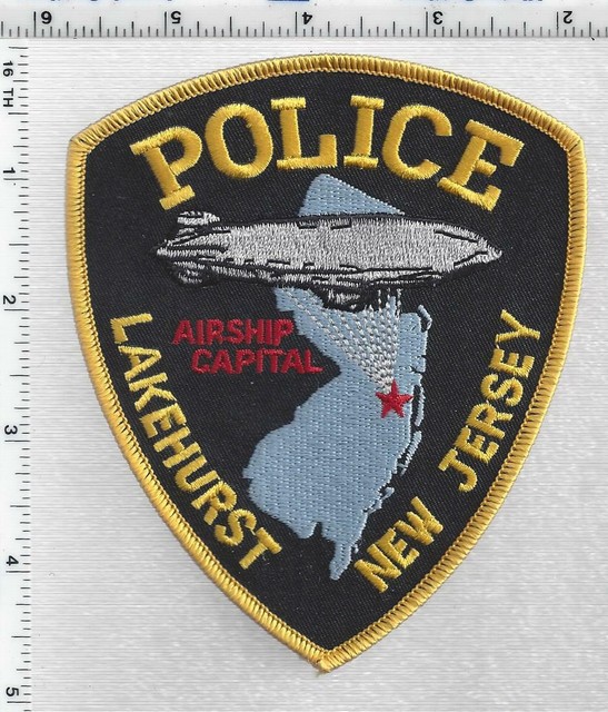 Lakehurst Police (New Jersey) 2nd Issue Shoulder patch eBay
