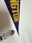 1960’s Washington Huskies University Rose Bowl Football Pennant 11x29" — photo 5