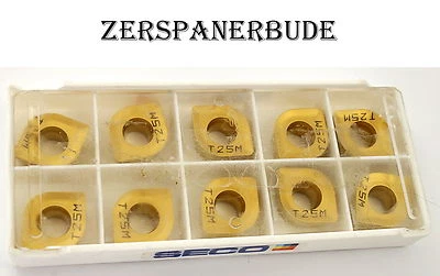 10 Wendeplatten SCEX 120660TM14 T25M SECO Neu mit ausgewiesener MwSt  - Bild 1 von 4
