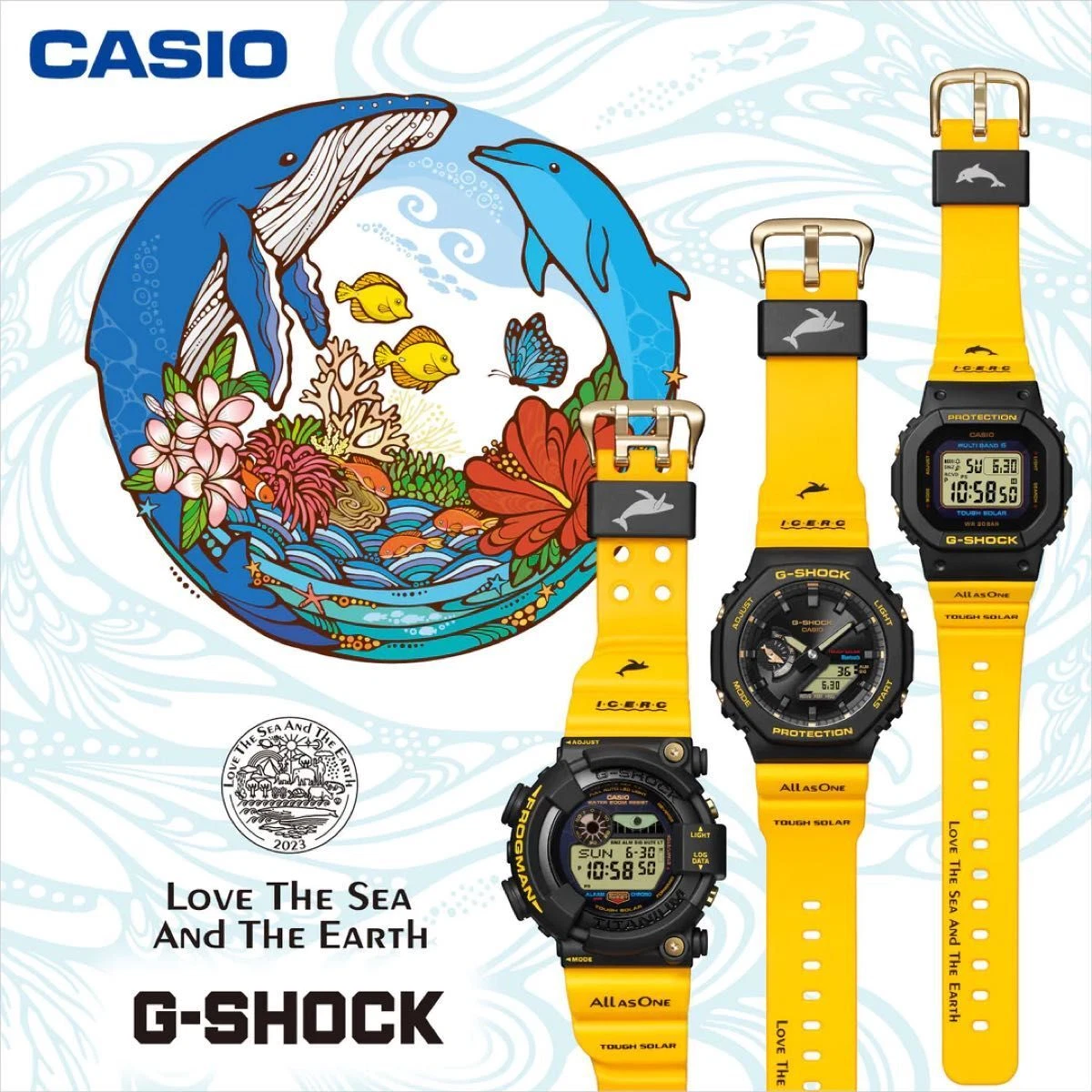 CASIO G SHOCK GW 8200K 9JR FROGMAN MASTER OF G SEA