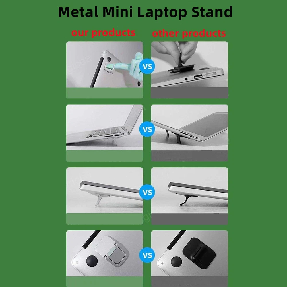 Adjustable Invisible Laptop Stand Riser for Desks