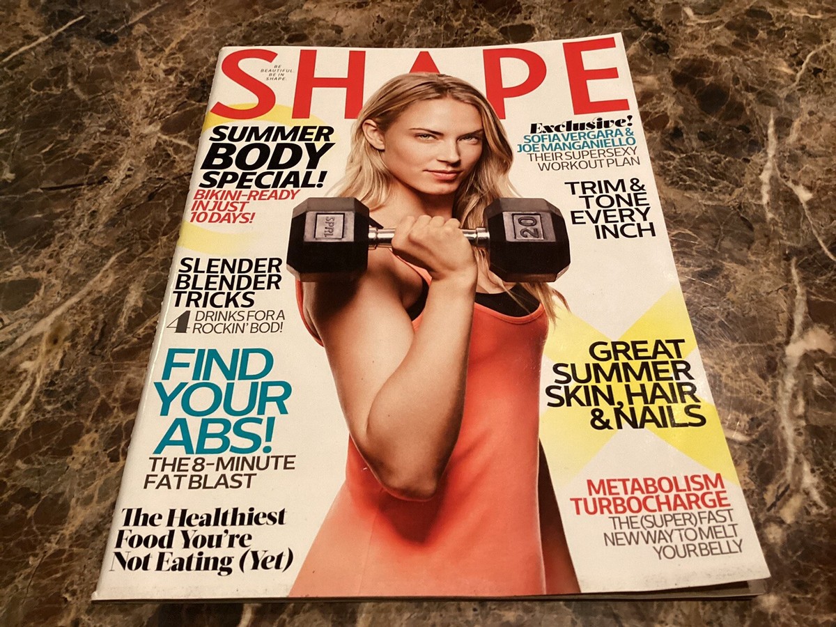 MEN'S FITNESS Women's SHAPE Magazine Combo Issue Summer Body Special Ed