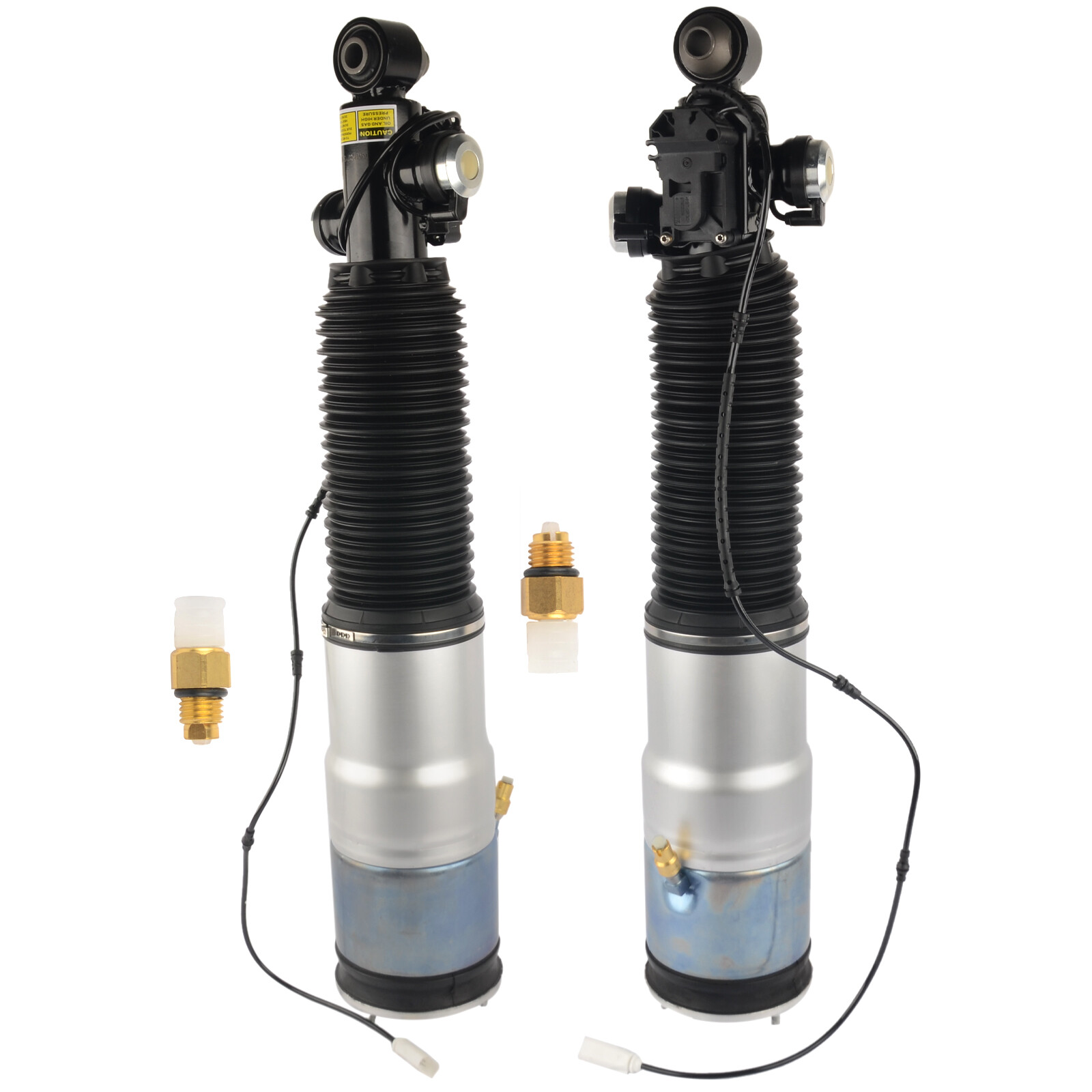 Pair Rear Left & Right Air Suspension Shock Struts for Rolls Royce Ghost 2010-19