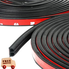 33Ft Car Weather Stripping B-Shape Door Seal Strip,Universal Self-Adhesive Autom
