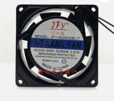 JFY-8025A2BL/T AC AXAIL FAN AC220-240V 0.07A Cooling Fan #amkp