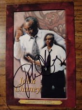 John Chaney Autographed 4x6 Card Temple Owls Basketball NCAA HOF College 
