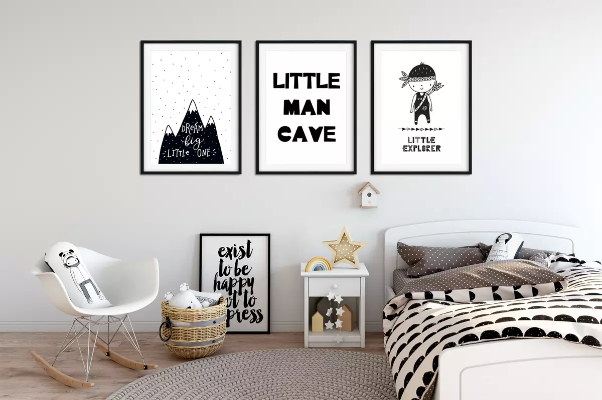 Little man hotsell cave nursery bedding