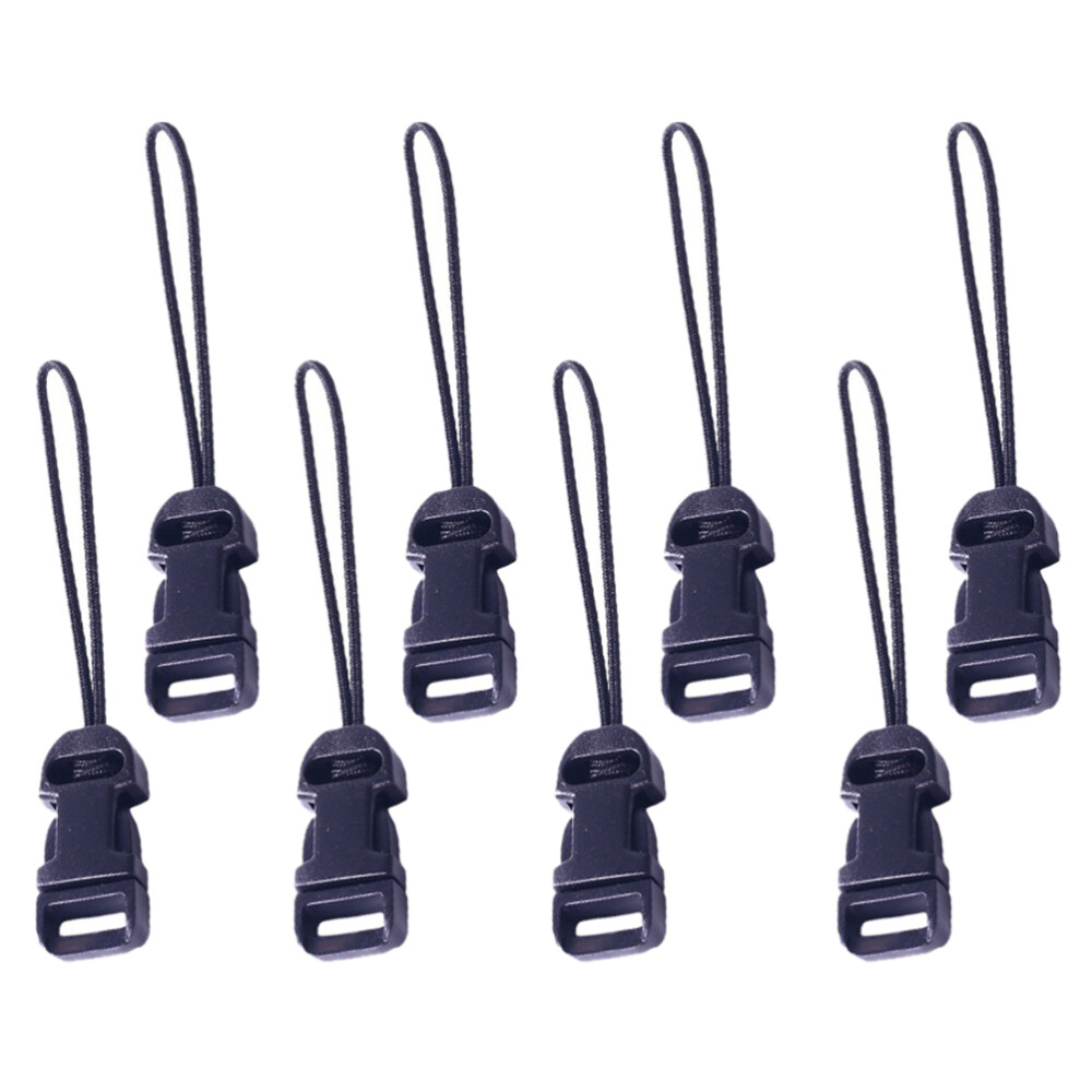 8 Pcs Quick Release Camera and Binocular Straps Connect Buckle Connector Clip