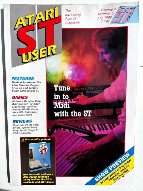 Atari ST User Magazine Volume 4 Number 5 July 1989