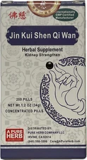 Jin Kui Shen Qi Wan 金匮肾气丸 Herbal Supplement - 200 Pills 金匮肾气丸兰州佛慈中华老字号