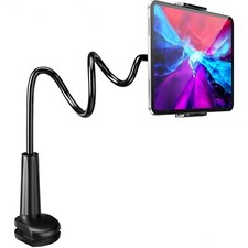 Gooseneck Tablet Holder Cell Phone Holder, Universal 360  Flexible ... Fast