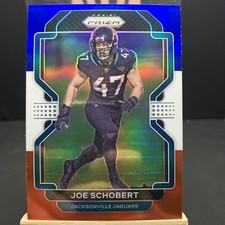 Joe Schobert 2021 Panini Prizm Red White Blue #17 Jaguars