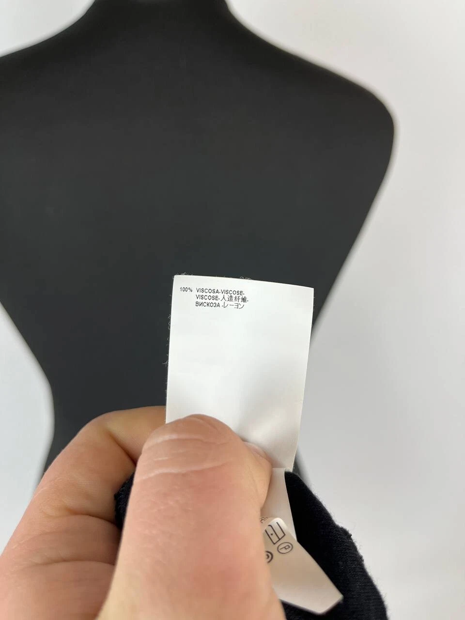 Versace Collection Abito donna nero manica lunga taglia 44 (0398)